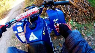 Тест-Драйв Yamaha Blaster 200 2T! Поменялся на Ямаху Бластер! Irbis Atv 250s| Впечатления о квадрах!