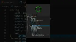 Loading Animation using CSS ⚡| CSS Shorts for beginners 