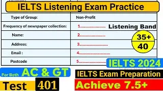 IELTS Listening Practice Test 2024 with Answers [Real Exam - 401 ]
