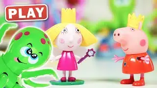 КукуPlay - Как Свинка Пеппа и фея Холли искали хорошую Карусель - Поиграйка с Пилотом Винтиком