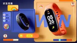 Xiaomi Mi Band 7 Trailer OFICIAL de LANÇAMENTO - VERSÃO CHINESA