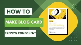 Stunning Designs | Frontend Mentor Blog Preview Card Challenge Unveiled!