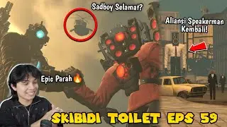 EPISODE 59 SKIBIDI TOILET TERBARU! - Duo Titan Bersatu 😱 Dan Aliansi Speakerman Kembali!