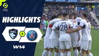 HAVRE AC - PARIS SAINT-GERMAIN (0 - 2) - Highlights - (HAC - PSG) / 2023-2024