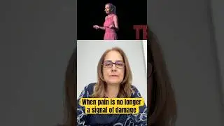 When the pain is no longer a signal of damage in the body