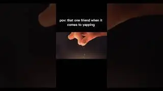 that one friend be like #yapping #trending #funny #relatable #justajoke