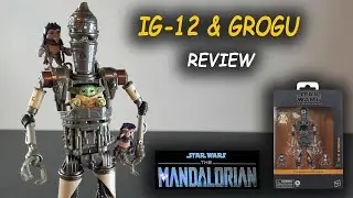 IG-12 & Grogu (and two Anzellans) Star Wars Black Series - REVIEW