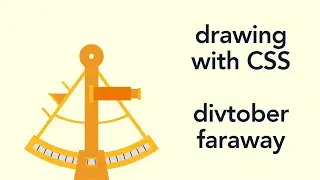 drawing with CSS: divtober - faraway