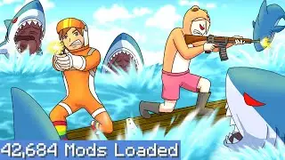 RAFT but every 10 seconds A SHARK SPAWNS