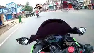 Kerala stupid police vs common bike rider