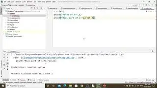Complex Numbers Data Types in Python