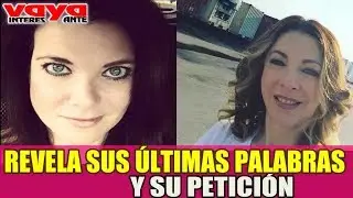 Amiga de Edith González, revela como fueron sus últimos momentos.