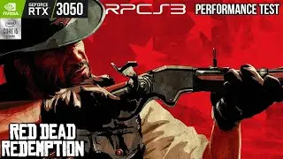 Red Dead Redemption RPCS3 - RTX 3050 Performance Test - MSI GF63 Thin