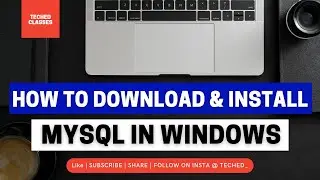 HOW TO DOWNLOAD AND INSTALL MYSQL ON WINDOWS 10 | WORKBENCH | CLI