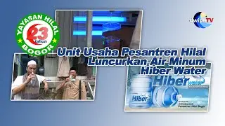 Unit Usaha Pesantren Hilal Bogor Luncurkan Produk Air Minum Hiber Water