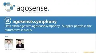 Data exchange with agosense.symphony - BMW TAESSI & Intland Codebeamer | webinar