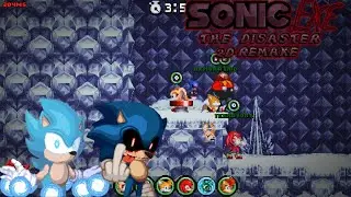 Sonic.exe The Disaster 2D Remake NU Project Mod - Gameplay part 3