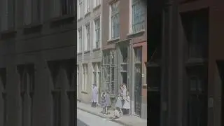 Nijmegen, Netherlands in 1919 - Restored Footage
