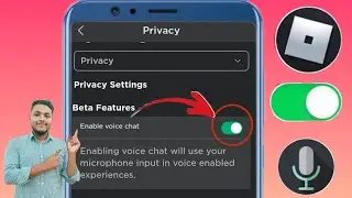 How to Get ROBLOX VOICE CHAT (2024) | How to Enable Voice Chat on Roblox