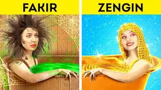ZENGİN ÖĞRENCİ vs FAKİR ÖĞRENCİ || 123 GO! Tarafından Harika Okul Durumları