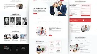 Finix, A Business Website using HTML, CSS, Bootstrap5, JavaScript, jQuery | Fully Responsive. 
