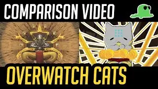 (Comparison) Overwatch but with Cats - Support Heroes - 