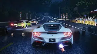 Racing Master || Ferrari F8 Tributo - Rank Race Gameplay (JP Version Max Graphics)