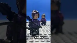 LEGO Kate Bishop Vs. My Custom Version