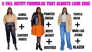FALL OUTFIT FORMULAS THAT ALWAYS LOOK CHIC