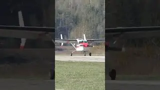 Cessna 337 Skymaster Landing