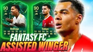 Best META Cards for Fantasy FC Assisting Winger Evolution in EAFC 24!