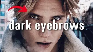 how to get dark masculine eyebrows