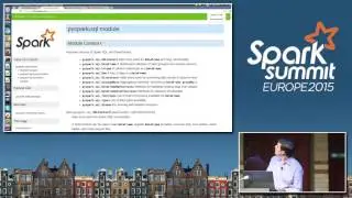 Training Data Science with Apache Spark