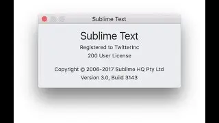 Install Sublime Text 3 - Lastest Version With New Key - Cracked