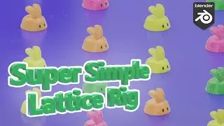 Super Simple lattice Rig - Blender [Heb]