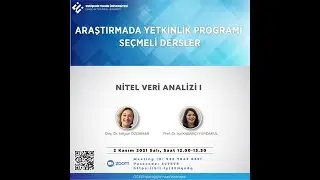 Nitel Veri Analizi - Prof. Dr. Işıl KABAKÇI YURDAKUL