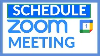 Schedule Zoom Meeting from your calendar app