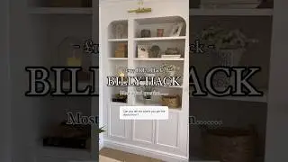 The BEST IKEA Hack I’ve Ever Done - Billy Bookcase £197 #ikea