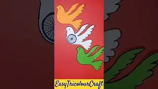 Easy Kids Craft | Tricolour Craft Idea |🇮🇳