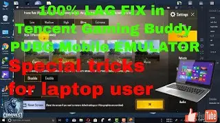 How to fix lag in tencent gaming buddy in laptops and desktops