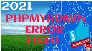 Error Fixed can't log in without password in phpmyadmin 2021