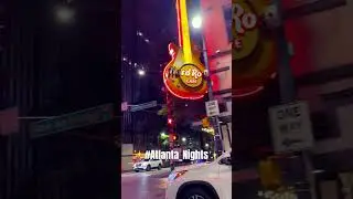 Downtown Atlanta Nights #atlanta #downtown #travelshorts