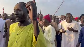 Twic East wrestlers live in juba