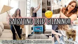 Deep Clean With Me 2024 🧼 Neglected Areas Spring Cleaning Motivation
