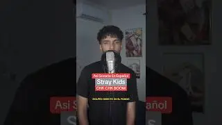 Asi Sonaria Stray Kids - Chk Chk Boom (En Español)🔥 part 1 #straykids #straykidsstay #kpop