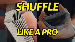 Magic Tutorial - Learn how to SHUFFLE CARDS like a PRO MAGICIAN!