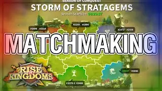 MATCHMAKING TROUVÉ ! (STORM OF STRATAGEMS) | RISE OF KINGDOMS FR