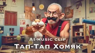 Тап Тап Хомяк - трек от нейросети Suno ai и Pika art