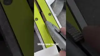 Time saving mitre saw hack!