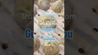 What I ate today traveling to Shanghai!